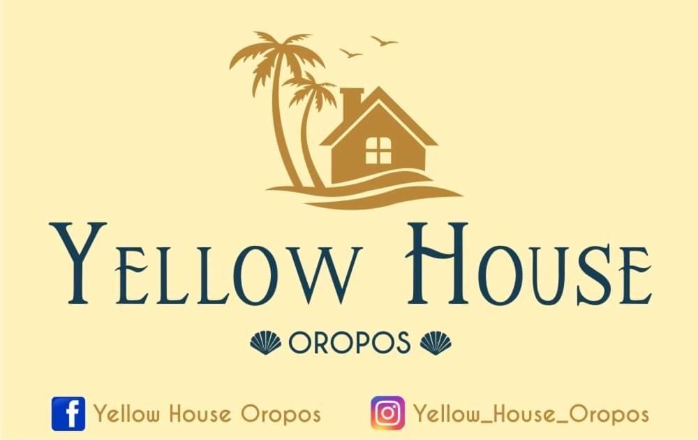 Yellow House Oropos Nea Palatia Zewnętrze zdjęcie