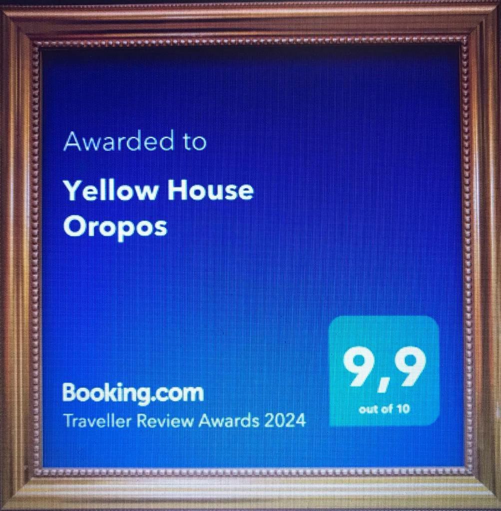 Yellow House Oropos Nea Palatia Zewnętrze zdjęcie